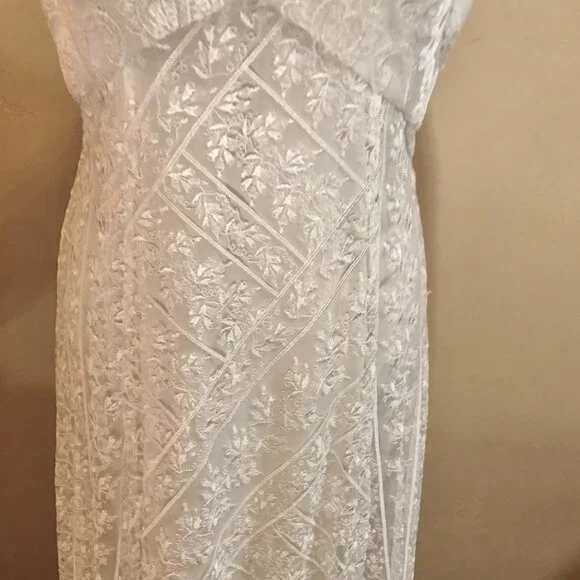 Marchesa Notte Ivory Lace Wedding Gown